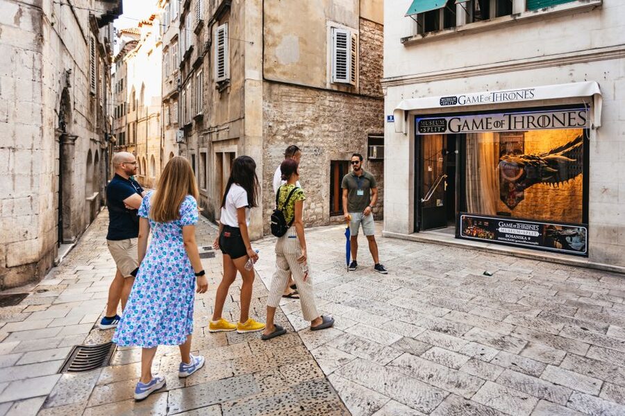 Split: Old Town and Diocletian Palace Walking Tour - Saint Domnius Cathedral and layers of faith