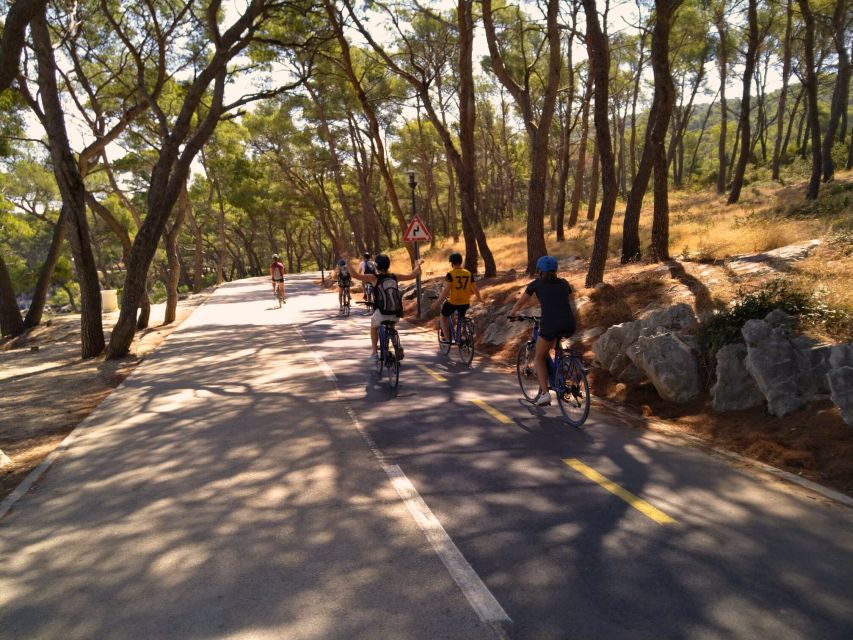 Split: Old Town and Marjan Park Bike Tour - Ending along the Riva Promenade