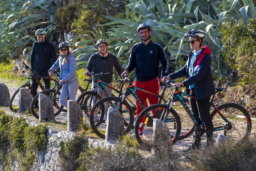 Split: Old Town and Marjan Park Bike Tour - Old-town architecture, stone lanes, and a stadium stop