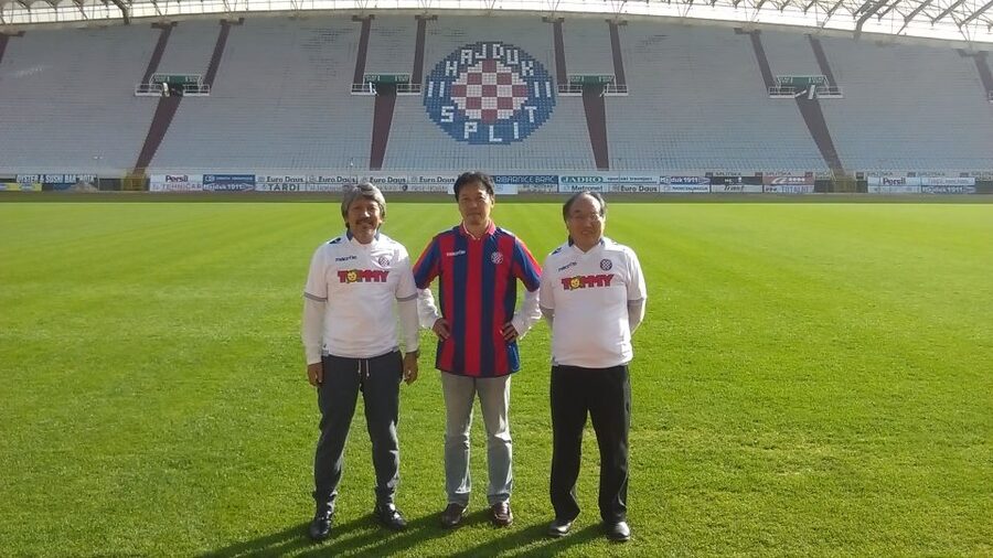 Split: Old Town Guided Bike Tour with Poljud Stadium - Inside Poljud Stadium, home of Hajduk Split