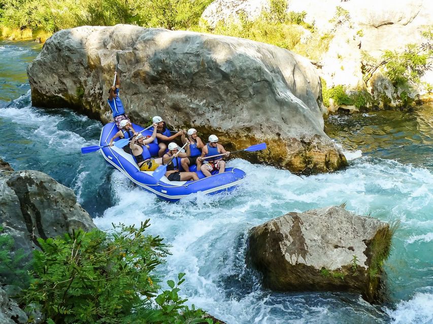 Split/Omiš: Cetina River Rafting with Cliff Jump & Swimming - What the $44 price really gets you
