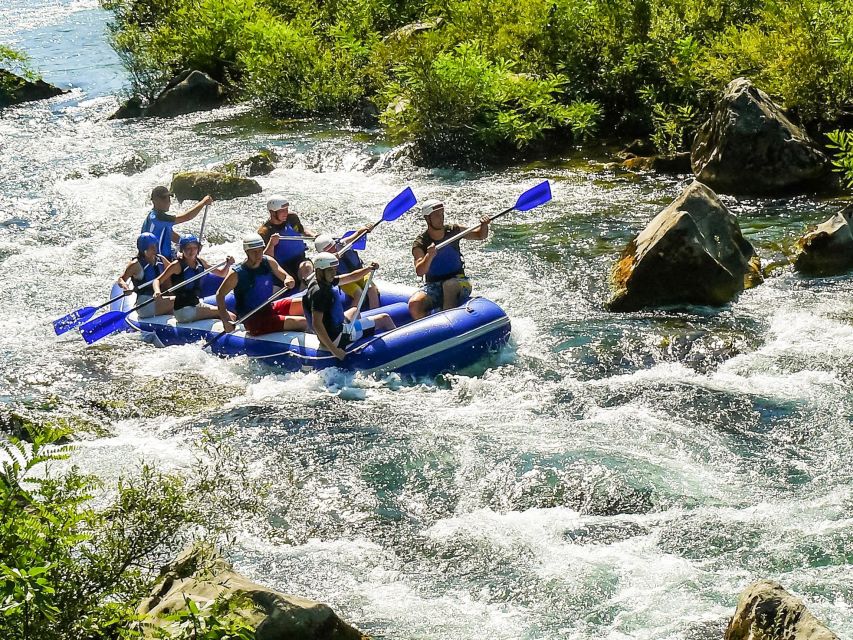 Split/Omiš: Cetina River Rafting with Cliff Jump & Swimming - The first 5 kilometers: calm water and class 2 rapids