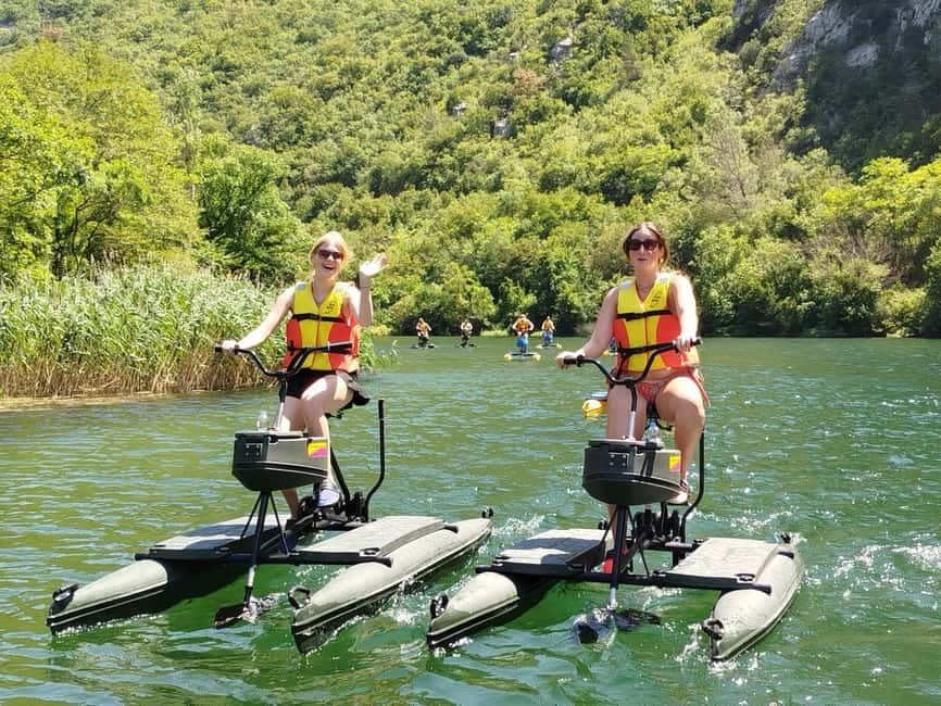 Split/Omiš: Cetina River Water Bike Safari - Four kilometers down the Cetina River