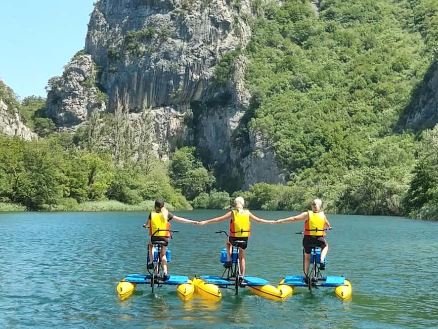 Split/Omiš: Cetina River Water Bike Safari - What the $45 price really covers