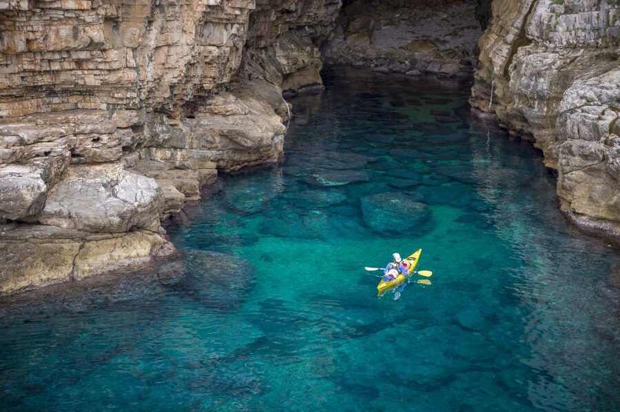 Split/Omiš - Guided Kayaking & Snorkeling Tour Cetina River - Paddling for 1.5 hours toward Omiš