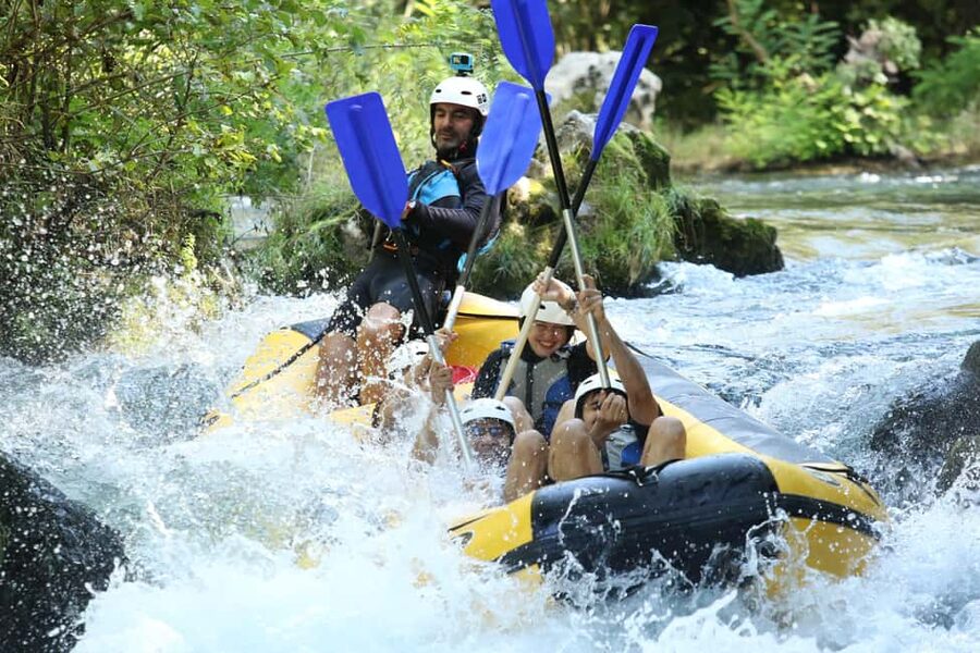 Split/Omiš: Rafting, Cliff Jumping, and Cave Tour - Three hours on the Cetina River