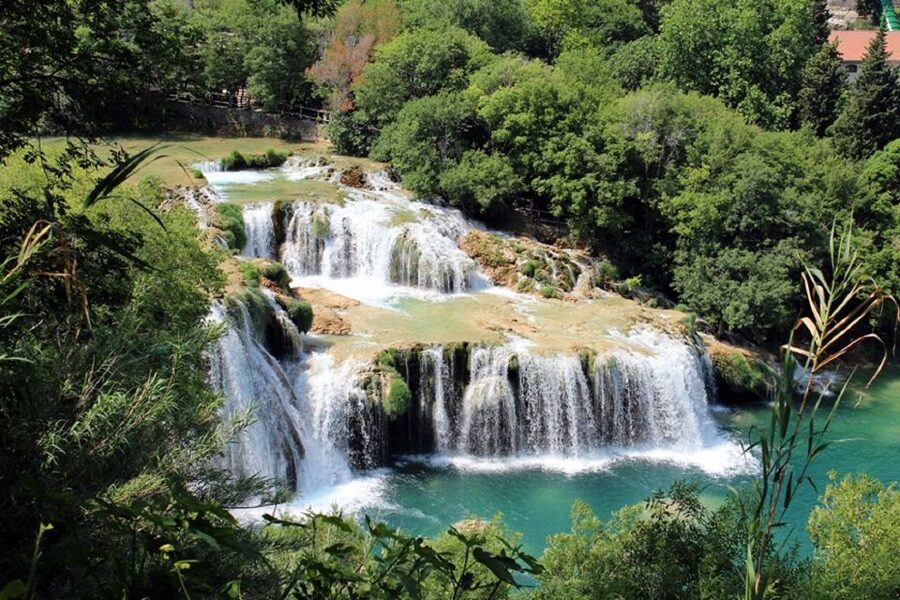Split or Trogir: Krka Waterfalls & Wine and Food tasting - Šibenik: a useful town stop, not filler