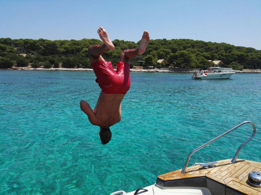 Split: Private Full Day Boat Trip to Blue Lagoon and Trogir - Nečujam Bay pairs snorkeling with a mojito