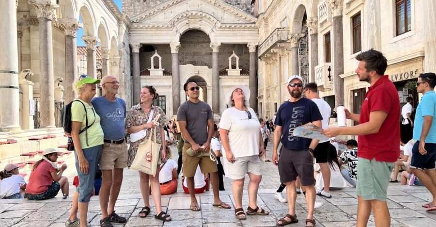 Split: Private Roman History & Market Tour - The golden toe of Gregory of Nin