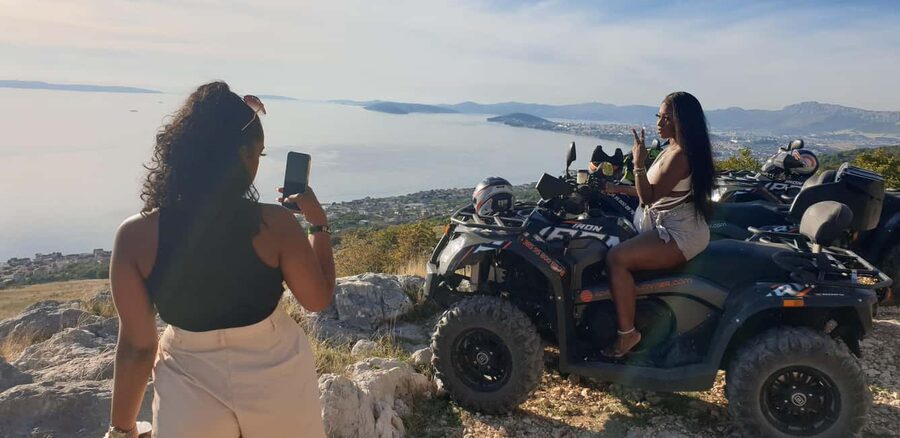 Split: Quad Bike Tour with Sea, Mountain and River Views - Group size, guides, and the feel of the ride