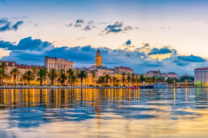 Split Riviera Panoramic Sunset Cruise with Summer Vibes on Boat - The first 20 minutes: Split and Diocletian’s Palace