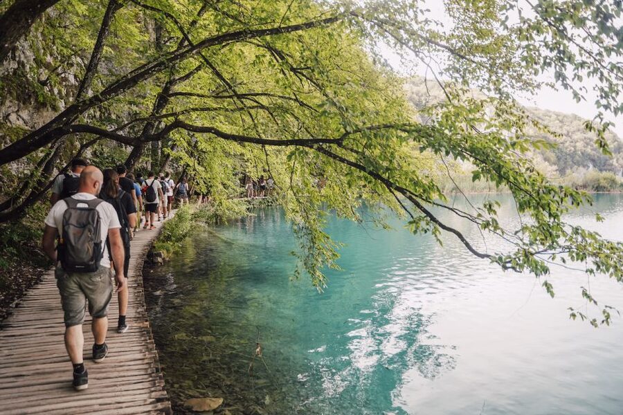 Split: Self-Guided Plitvice Lakes Day Tour with Boat Ride - The long road from Split to Plitvice