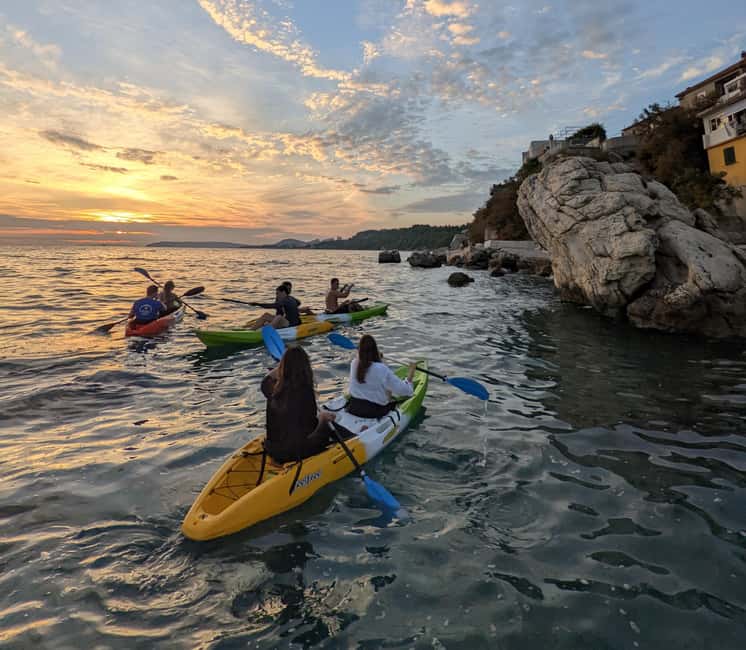Split: Sunset Guided Kayaking Tour - Leaving Split for Stobreč