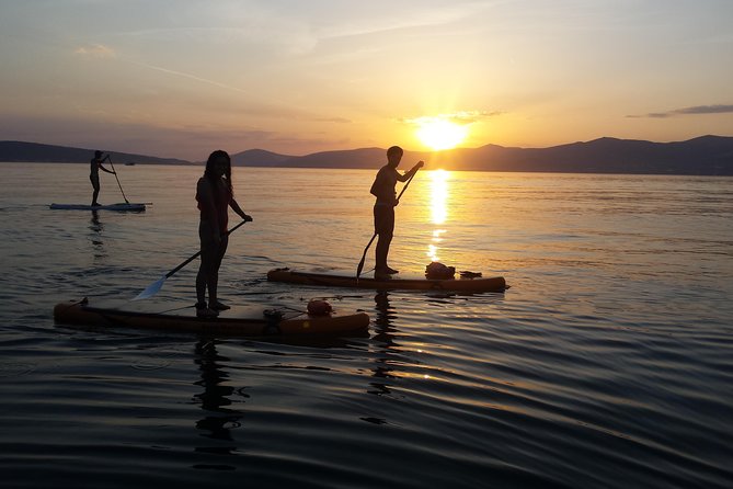 Split Sunset Stand Up Paddle Tour - Learning to stand on the Adriatic