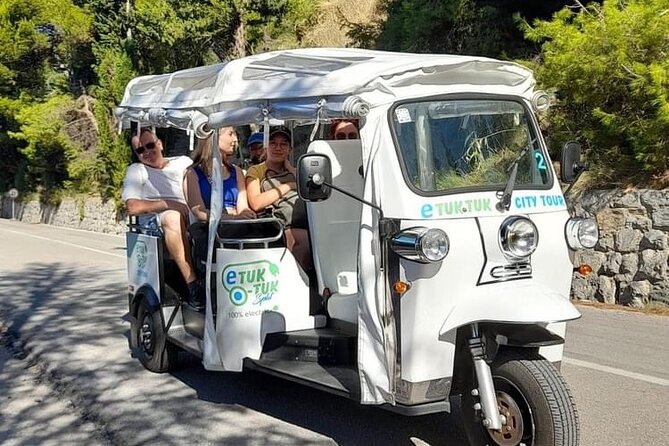 Split Tour by Electric Tuk-Tuk: Top City Highlights - Beaches and villas on Marjan Peninsula