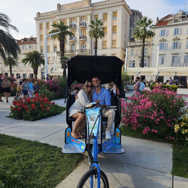 Split Tour in Private Electric Rickshaw - The Old Center: Riva, Republic Square, And The Theatre