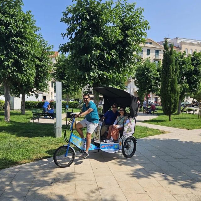 Split Tour in Private Electric Rickshaw - Obojena Beach And The Road Toward Marjan
