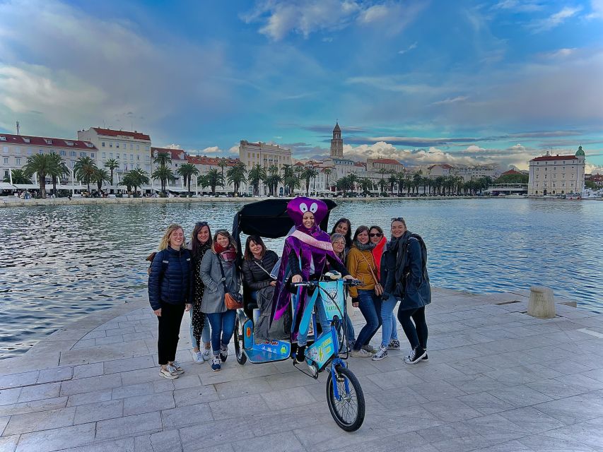 Split Tour in Private Electric Rickshaw - Bene Beach And The Va Bene Refreshment Stop