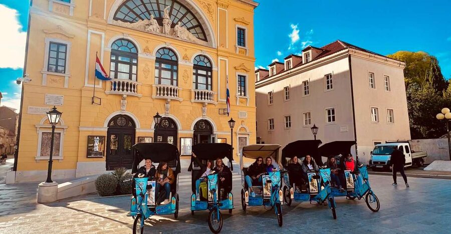Split Tour in Private Electric Rickshaw - Starting Beside The Riva At Obala Lazareta