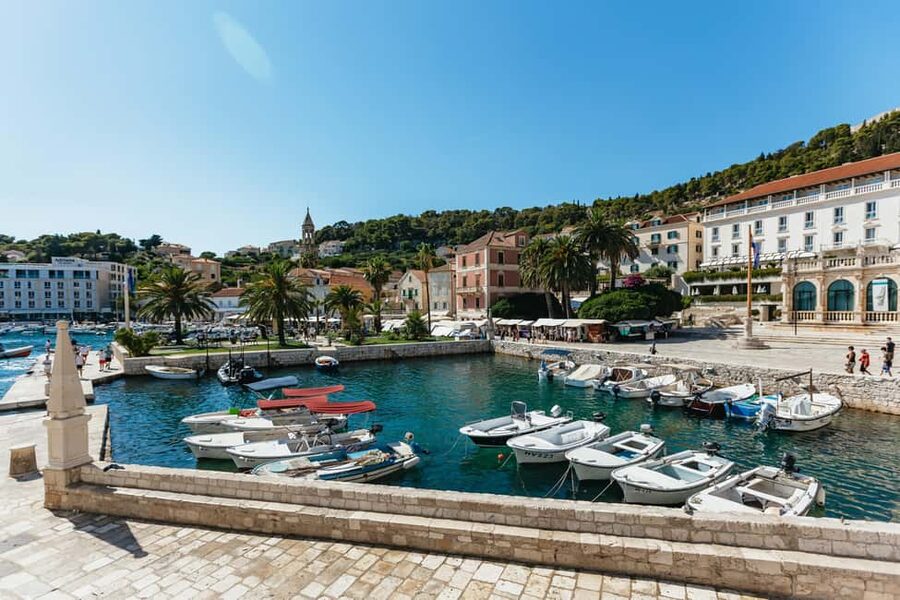 Split/Trogir: Blue Cave, Mamma Mia, Hvar and 5 Island Tour - The Blue Cave on Biševo
