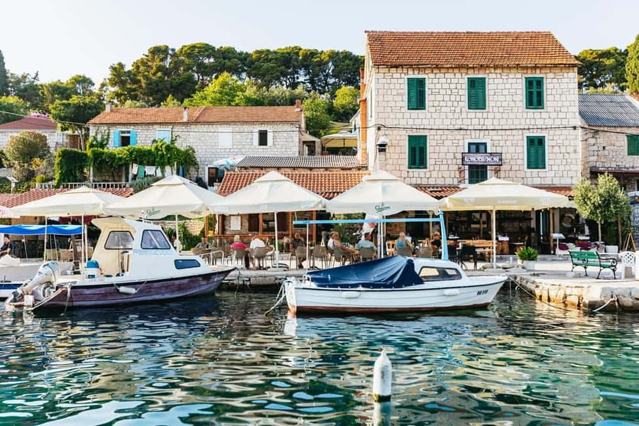 Split/Trogir: Blue Lagoon and 3 Islands Speedboat Tour - Trogir: beautiful, but too short for some