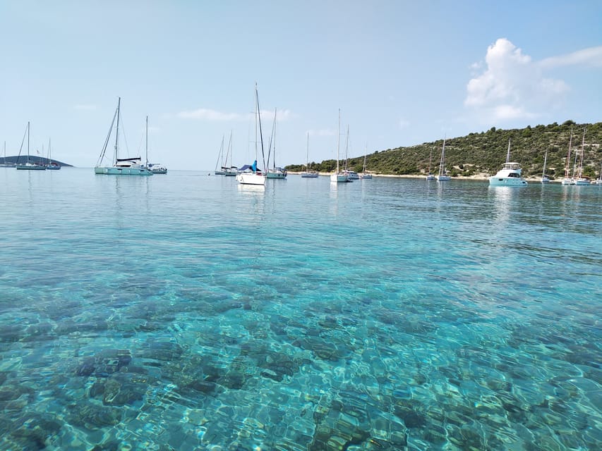 Split/Trogir: Half-Day(5 hours) 3-Island Speedboat Adventure - Maslinica on Šolta: a village break between swims