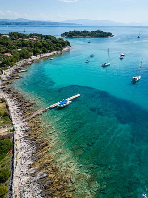 Split/Trogir: Half-Day(5 hours) 3-Island Speedboat Adventure - The final cove on Čiovo