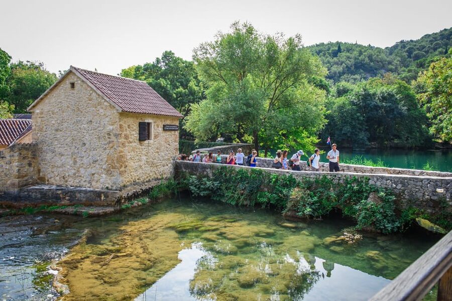 Split/Trogir: Krka National Park Day Trip & Boat to Skradin - Two hours in Skradin for lunch, swimming, or a short walk