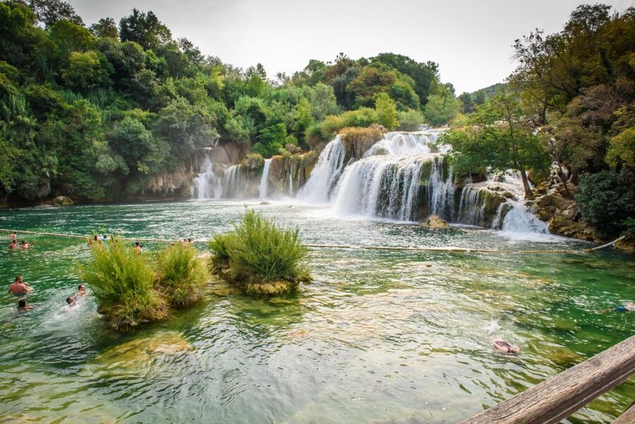 Split/Trogir: Krka National Park Day Trip with Wine Tasting - What to pack for water, sun, and walking