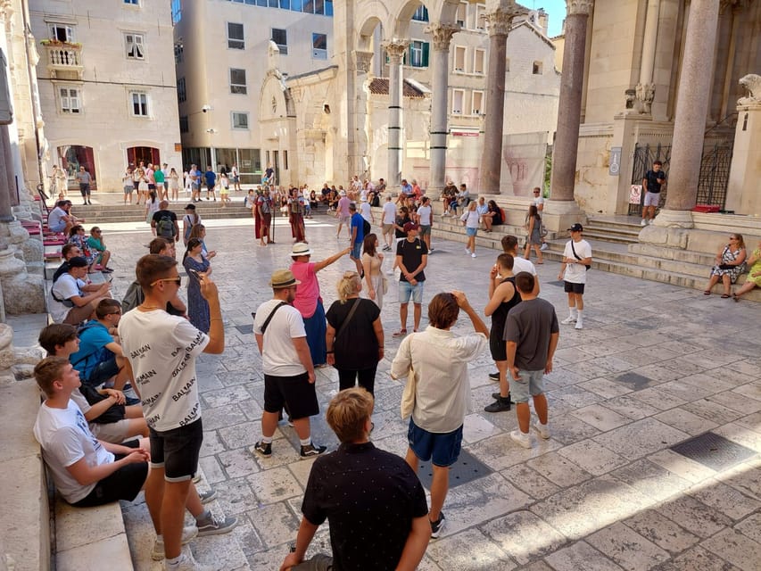 Split: Walking tour + Game of Thrones filming location - Meeting beneath Gregory of Nin at the Golden Gate
