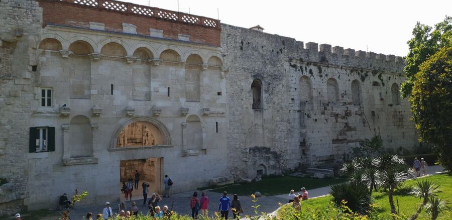 Split: Walking tour of Split with a 'Magister' of History - The Bronze Gate and Diocletian’s Cellars