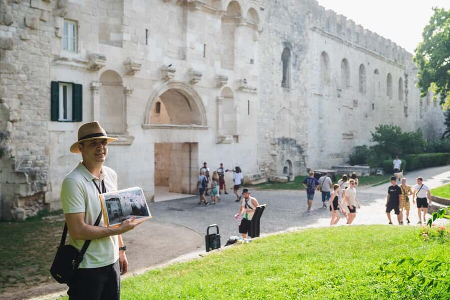 Split: Walking tour of Split with a 'Magister' of History - Starting beside the Riva at the Bronze Gate