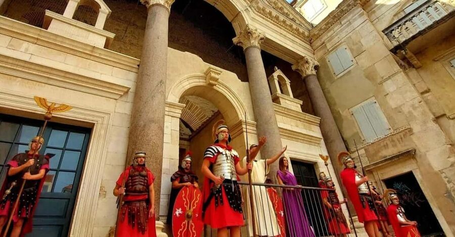 Step into History: Private Guided Walking Tour of Split - Entering Diocletian’s Palace in the heart of Split