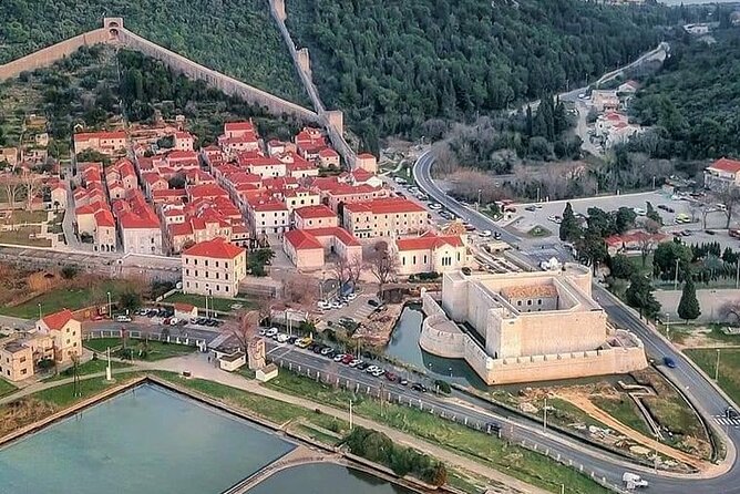 Ston Tour: City Walls, Saltworks, Wine & Adriatic Seafood - The Gajina viewpoint gives you the right start