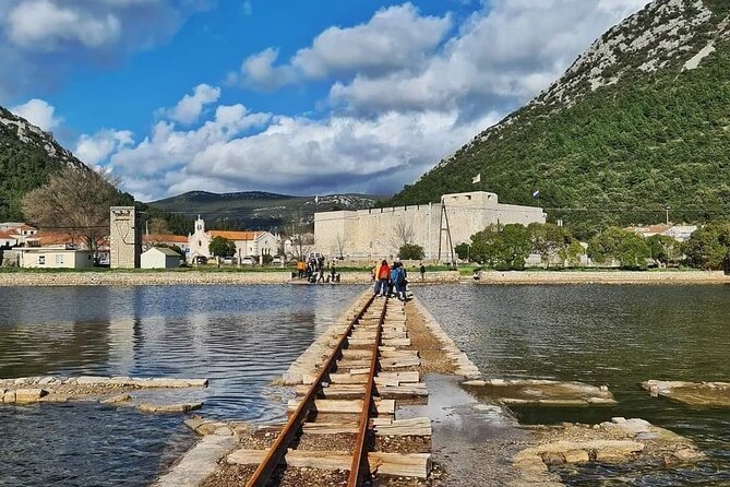 Ston Tour: City Walls, Saltworks, Wine & Adriatic Seafood - The saltworks show how sun and seawater become a commodity