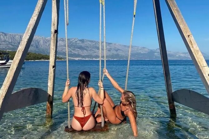 Sunset Speedboat Tour in Makarska with swim stop on island Brač - What $46.99 includes