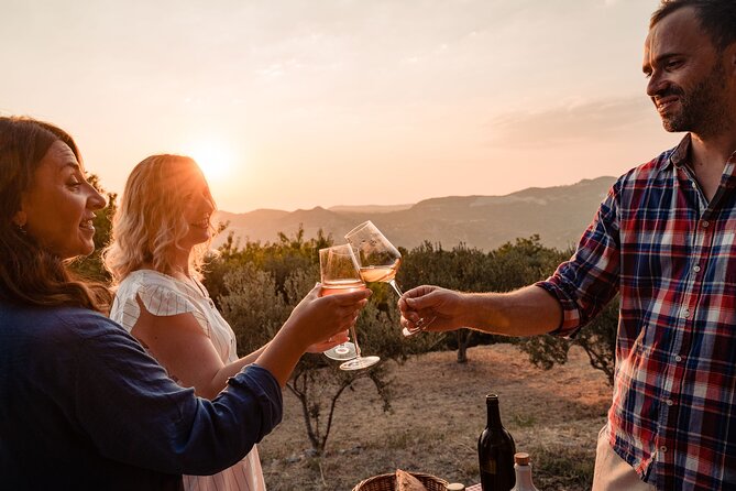 Sunset wine tasting in vineyard - How the $96.55 price holds up