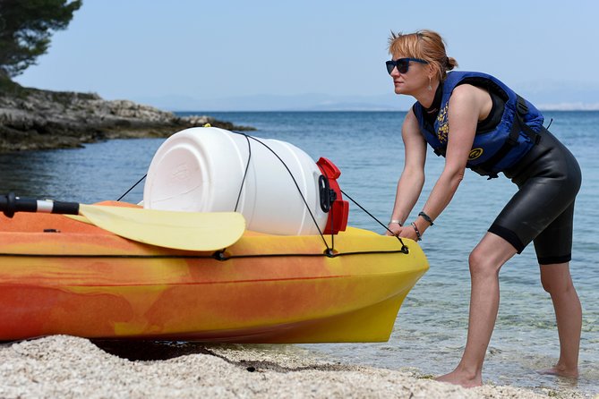 Supetar-Postira kayaking - What the $69.88 price really covers