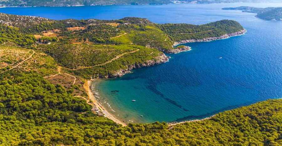 Three Island Boat Tour With Lunch - Leaving Dubrovnik behind at 8:45