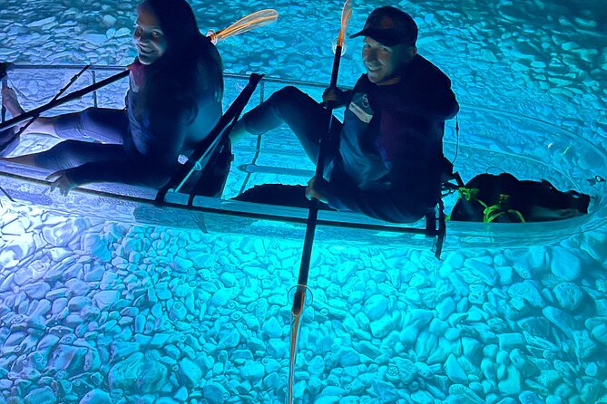Transparent Kayak Night Glow Experience from Pula - Key points at a glance