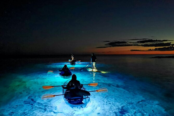 Transparent Kayak Night Glow Experience from Pula - Why this Pula night kayak is different