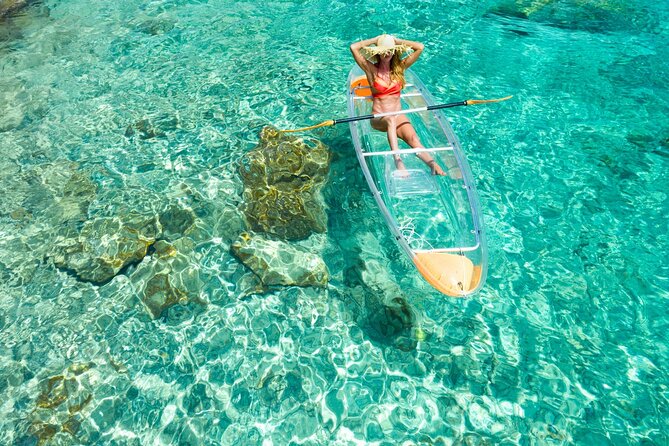 TRANSPARENT KAYAKING or SUP-ing AROUND ISLANDS - Key things to know before you paddle