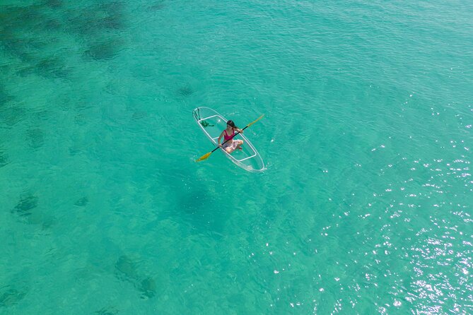 TRANSPARENT KAYAKING or SUP-ing AROUND ISLANDS - Snorkeling in exceptionally clear water
