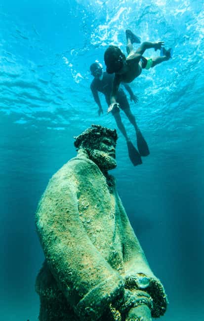 Trogir: Boat tour to Unique underwater museum - Families, couples, and different swimming abilities