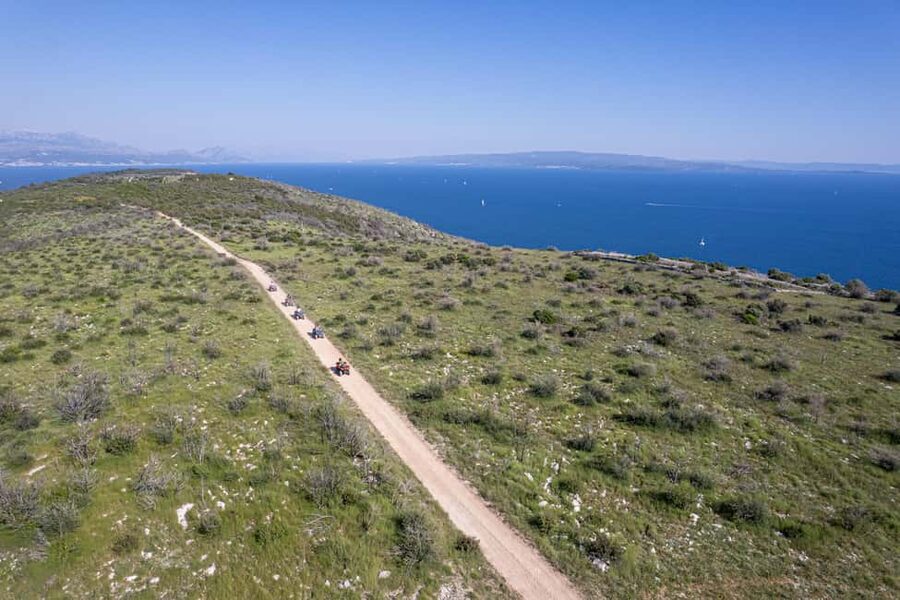 Trogir, Žedno: Čiovo Island 100% Off-Road Quad ATV Tour - The important details at a glance