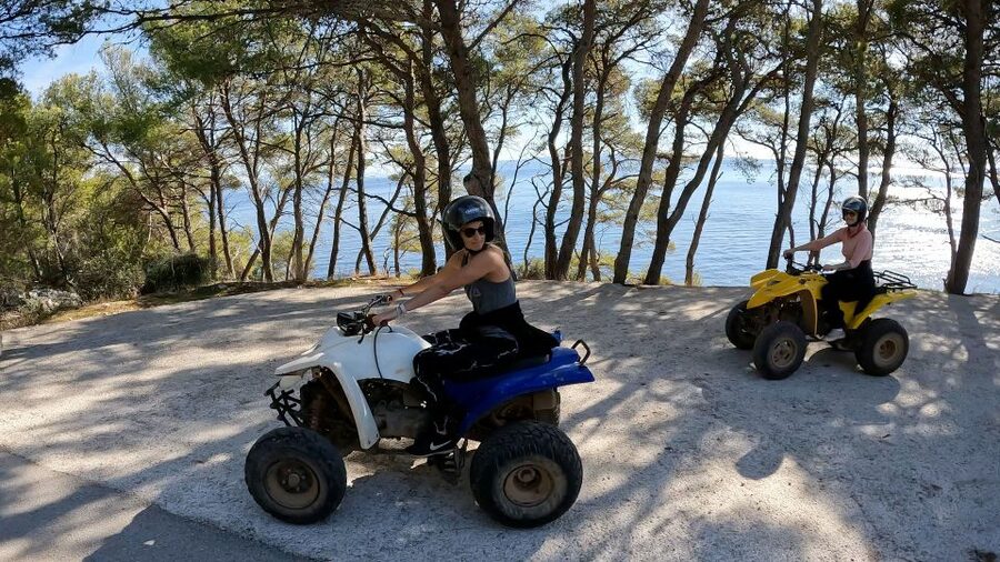 Trogir, Žedno: Čiovo Island 100% Off-Road Quad ATV Tour - Čiovo’s eastern viewpoint and the best photo stop