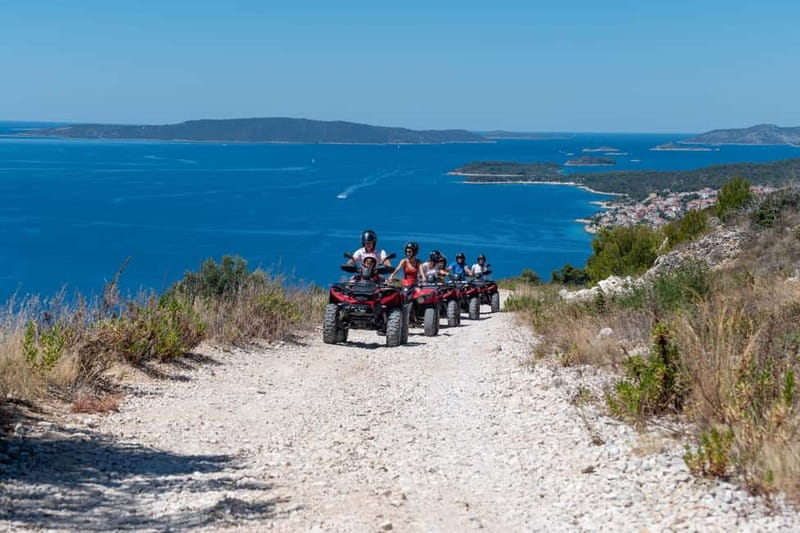 Trogir, Žedno: Čiovo Island 100% Off-Road Quad ATV Tour - Choosing between the shorter and longer tour