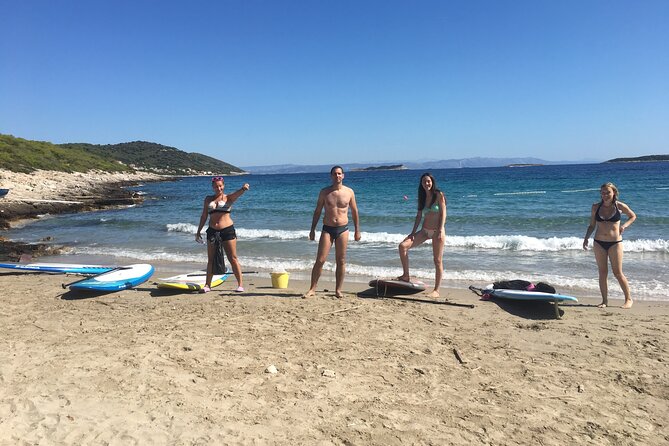 Vis sandy beach Stand Up Paddle Tour - Who will enjoy this most