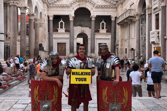 Walking Tour of Split and Diocletian's Palace - The Vestibule and the sound of Dalmatian singing
