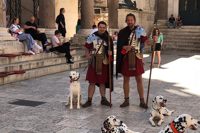 Walking Tour of Split and Diocletian's Palace - Walking through the palace substructures